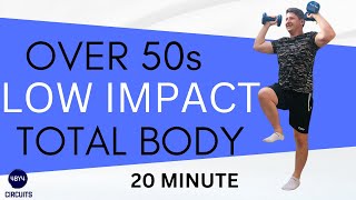 Low Impact Total Body Workout Over 50 - No Repeat