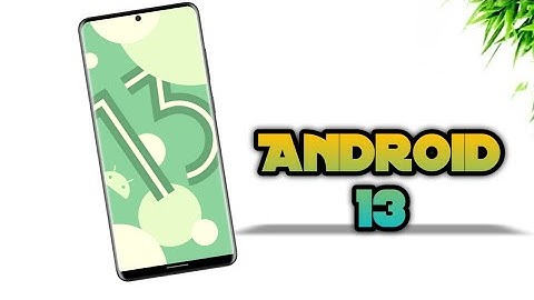 Android 13 is here 😯🔥 [AOSP]