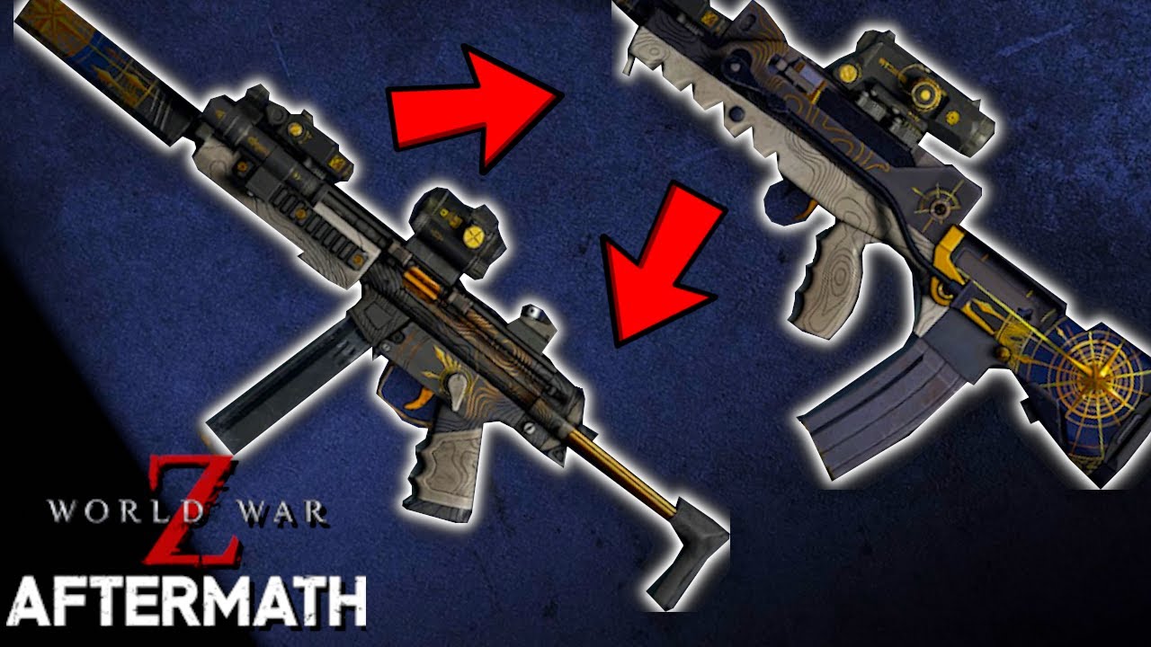 World War Z Aftermath New Weapons Skins - Characters