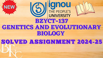 BZYCT-137 IGNOU SOLVED ASSIGNMENT 2024