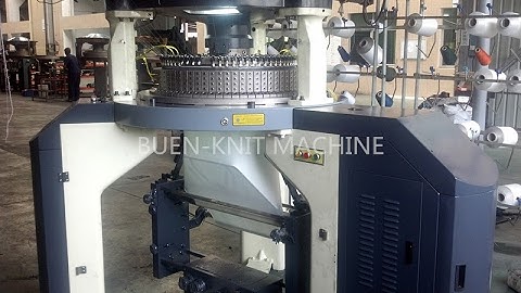 Circular Knitting Machines  Double  Jersey  BUEN-KNIT