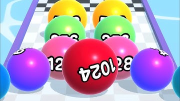 BALL RUN 2048 🎱💕- All Levels Gameplay Android, iOS v.103