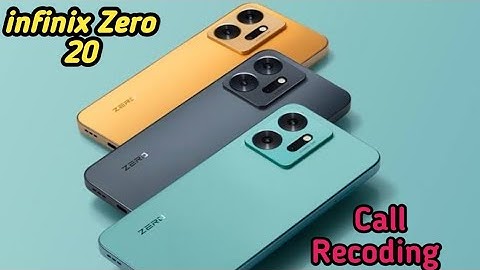 Call Recording Setting In Infinix Zero 20, Auto Call Recording Problem Solve In Infinix Zero 20
