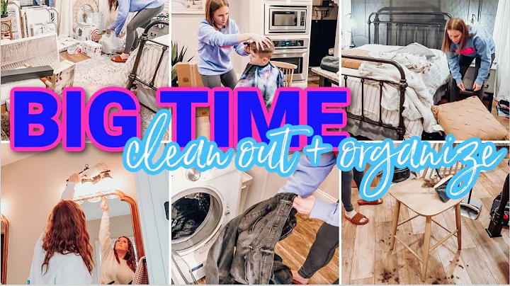 BIG TIME CLEAN OUT + EXTREME ORGANIZATION | DEEP C...