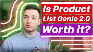 🥺Shopify Product Research App Review:Product List Genie 2.0 screenshot 1