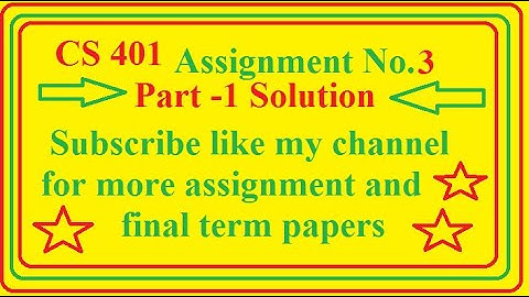 cs401 Assignment No 3 solution  part -1 fall 2022 || How nested loops work in assembly language