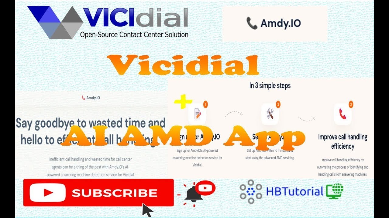 Vicidial Efficiency With AMDY io AI Answering Machine Detection Vicidial efficiency with amdy io ai answering machine detection