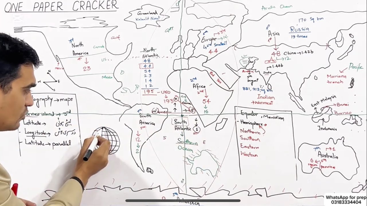 Session World Map 1st Lecture | 4th Online Session| World Map | Continents | Oceans | # ...