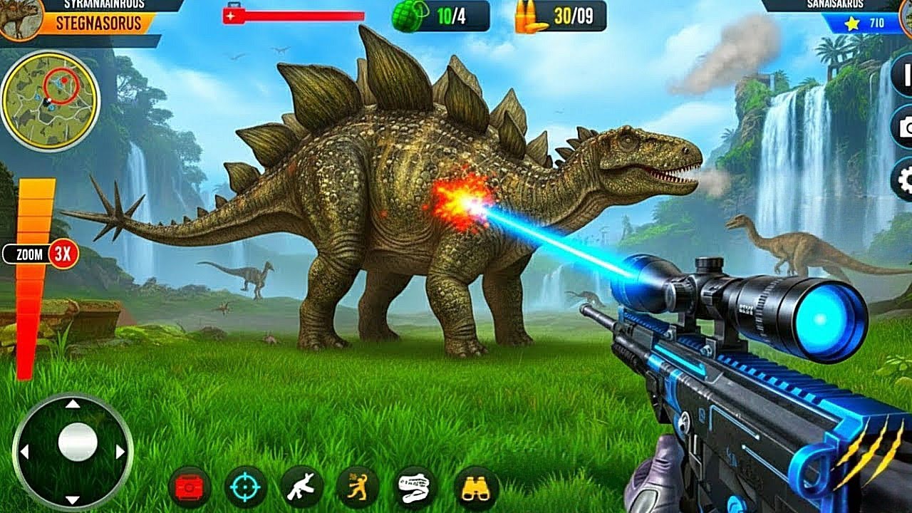 Wild Animal Hunter 3D: Epic Dinosaur Hunting Adventure 🦖| New 2026 Update Gameplay #8 