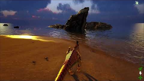 ARK  Survival Evolved :: Playing as Tek Parasaur :: AM-8