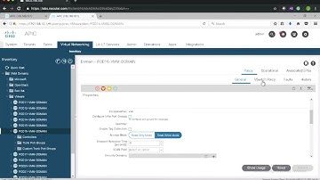 #Cisco #ACI # VMware Integration 4/5  Associate EPGs to a VMware VMM Domain