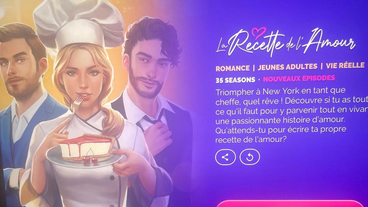 Le jeu la recette de l’amour saison 1 épisode 1 Homme - YouTube