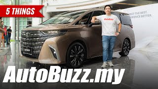 2023 Toyota Alphard and Vellfire, all-new boss car duo from RM438k  - AutoBuzz