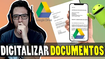 Como faço para digitalizar um documento em PDF?