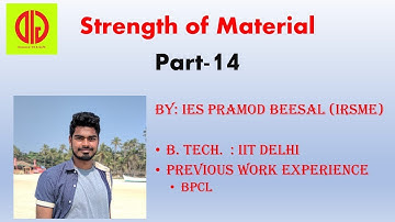 SOM Part 14  Strain energy  Resilience  Toughness  Application in Axial Load