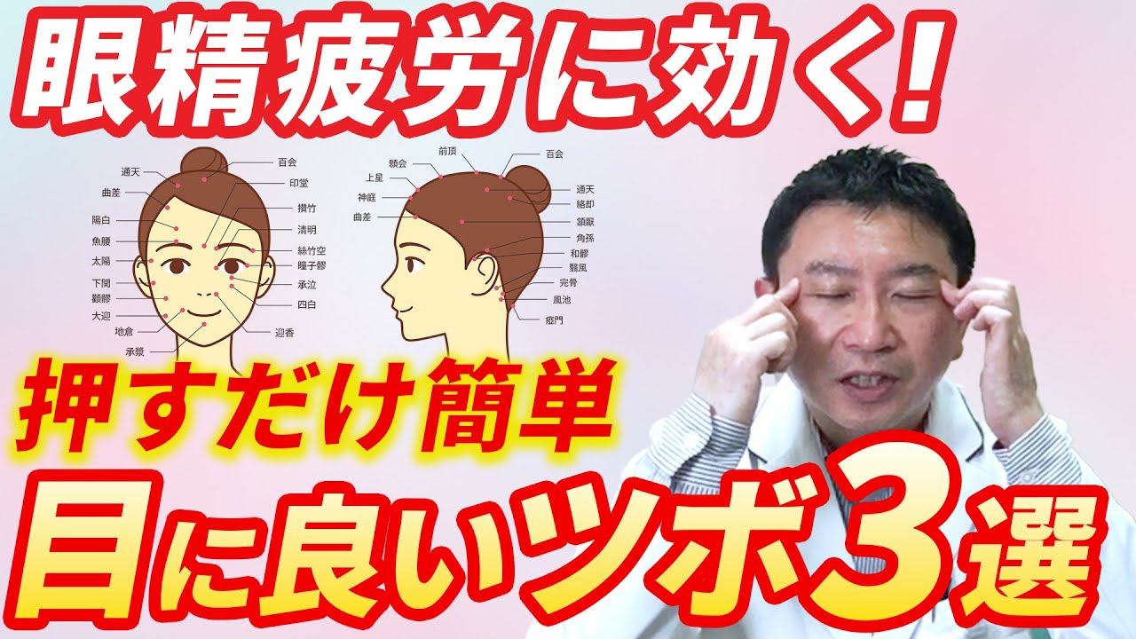 3 acupressure points recommended by ophthalmologists to relieve