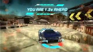 PSP Split/Second Demo Gameplay