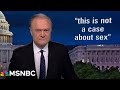 Lawrence why trumps lawyer called him the orange turd during stormy testimony