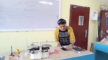 Primary 4 - Science - Measuring tools