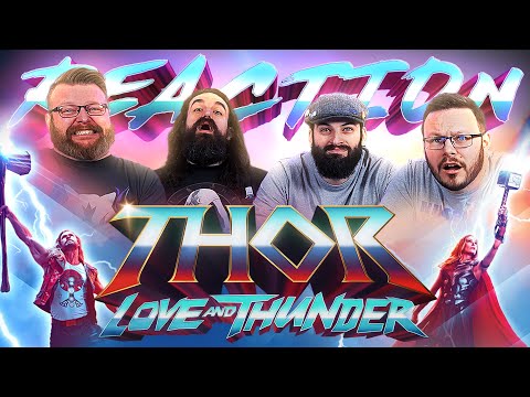 Marvel Studios' Thor: Love and Thunder | Official Trailer REACTION!!