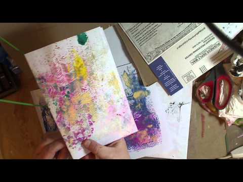 How to Make a Junk Journal with stuff around the house- Pt2