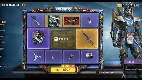 OPERA ASSASSIN DRAW Trying 2 Spins In COD MOBILE | 2023 #callofdutymobile