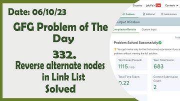 Reverse alternate nodes in Link List || C++ || GFG Daily Problem