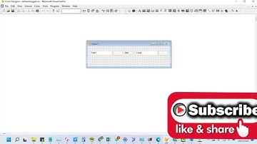 Membuat Button Tanggal Foxpro