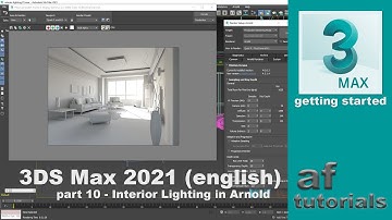 Interior Lighting in Arnold - Getting Started in 3DS Max (part 10)