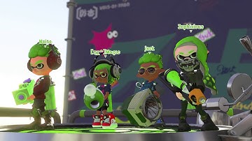 Splatoon2: Gameplay with jet squelcher