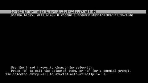 How to Reset Root Passwod Via Single User Mode on CentOS 7