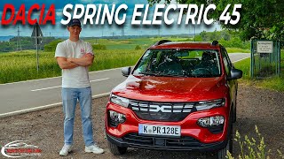 Dacia Spring Electric 45 | Besser als der e-up! und Billiger? | Testbericht