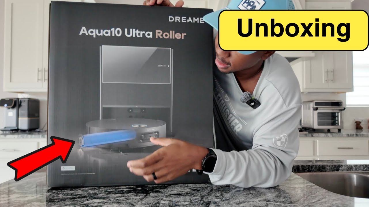 DREAME Aqua10 Ultra Roller Robot Unboxing - YouTube