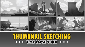 ENVIRONMENT DESIGN-- Thumbnail Sketching