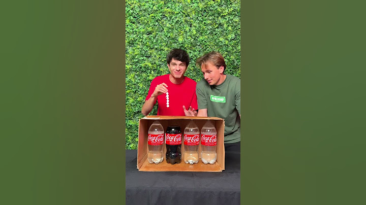 Don’t Choose the WRONG Coke and Mentos!