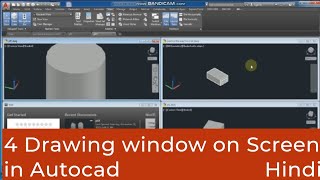 4 Drawing window on screen in Autocad | Autocad for Beginners |