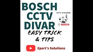 How to configure and install bosch ip divar 7000 #bosch  #cctv  #training  #installation