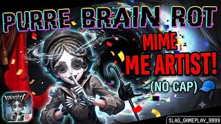 Mime Artist kit is pure brain rot but it works 😭💀 | Identity V Gameplay #MimeArtist #IdentityV screenshot 3