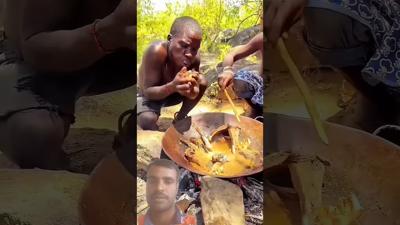 Today Lunch,😋‼️traditional Meal 😋😲 very delicious food, Enjoying#culture #africa #wildlife #shorts