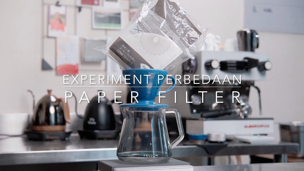 Experiment with Paper filter - YouTube