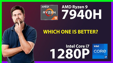 AMD Ryzen 9 7940H vs INTEL Core i7 1280P Technical Comparison