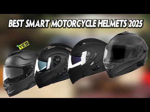 Best Smart Motorcycle Helmets 2025 🏍️⛑️ Don’t Buy one Before Watching this Video