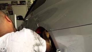 BMW 335i E92 Fender Rolling - como rebater lataria do paralama pra não raspar o pneu parte 02