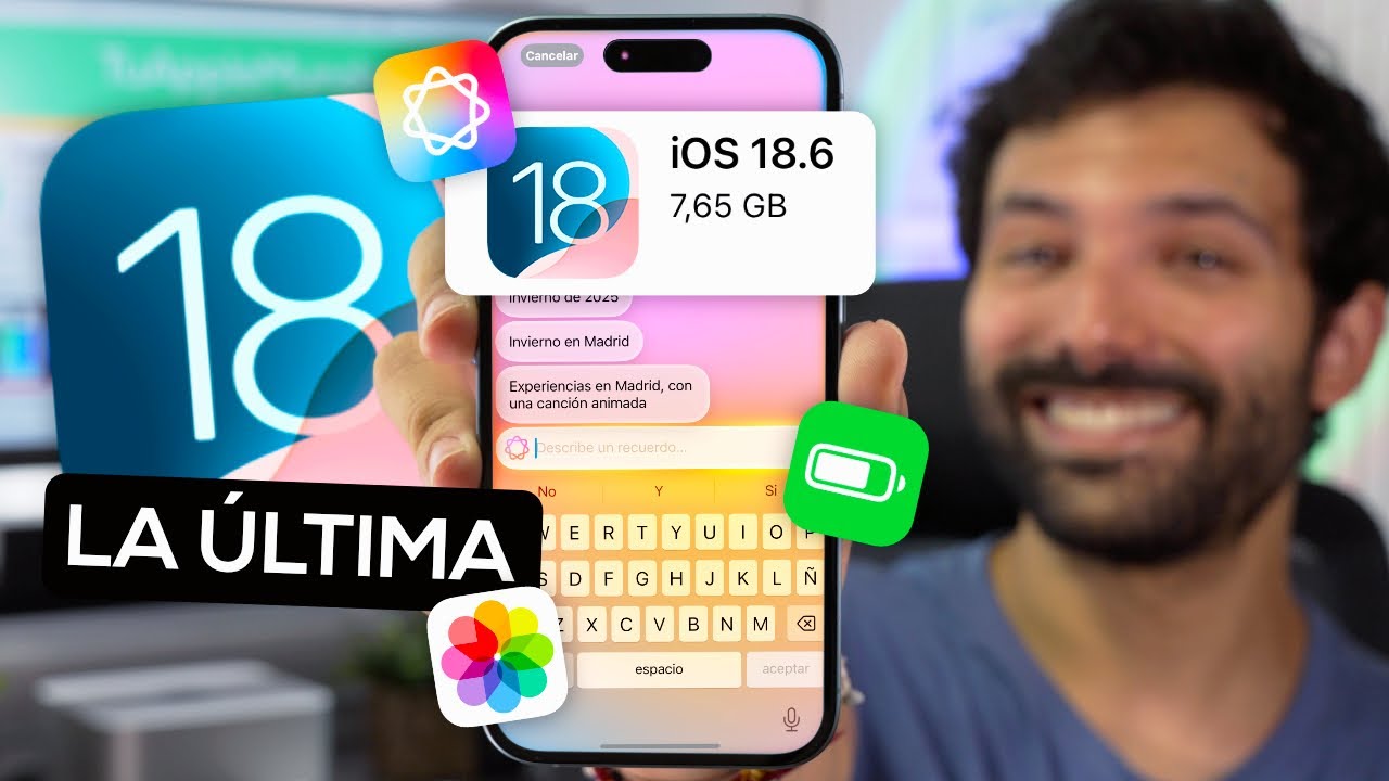iOS 18.6 SALE HOY 👏🏻 ¡NUEVA actualizacion iPhone! - YouTube
