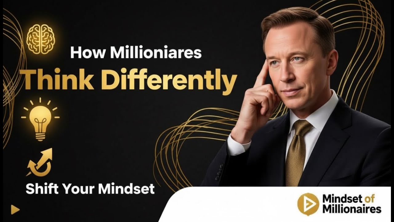 How Millionaires Think Differently - YouTube