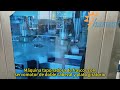 Máquina taponadora de botellas de plástico de doble cabezal rotativo,fábrica de taponadoras de rosca