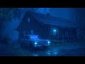 Rain sounds for Sleeping inside your warm cabin - Park your Classic Car and enjoy a night of Sleep
