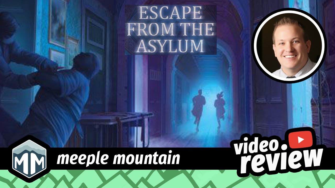 Escape Room The Game - Prison Island & Asylum 2 Player Game (New Open Box)