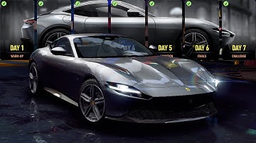 Ferrari Roma DAY 7 NFS No Limits Proving Grounds Gameplay Walkthrough