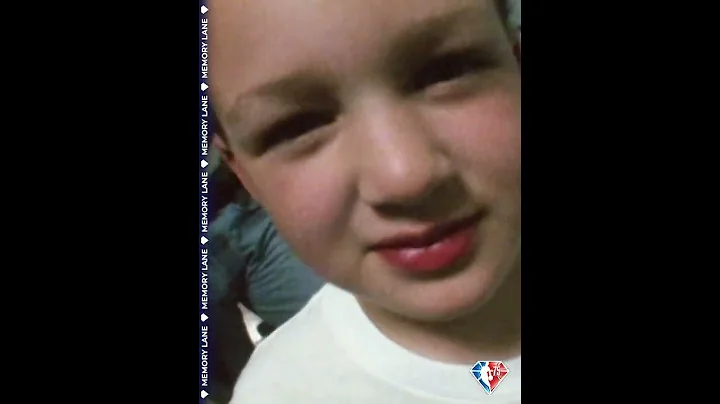 Young Klay Thompson Meets Michael Jordan